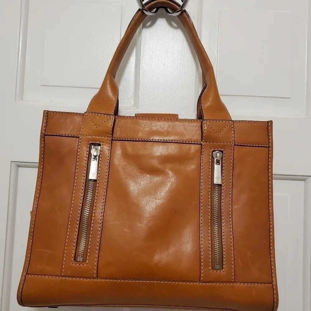 Michael Kors Leather Tote, Classic, Business